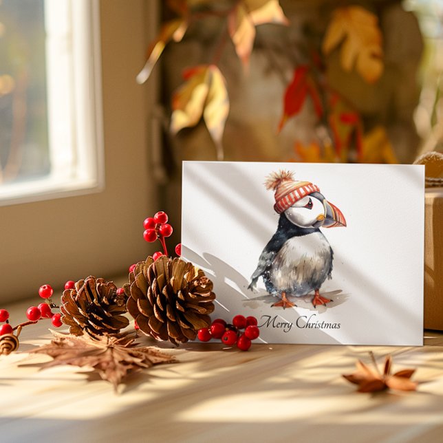 Merry Puffin, anpassningsbar Inbjudningar (Skapare uppladdad)