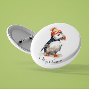 Merry Puffin, anpassningsbar Knapp