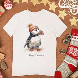 Merry Puffin, anpassningsbar T Shirt