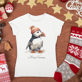 Merry Puffin, anpassningsbar T Shirt