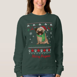Merry Pugmas Ugly T Shirt