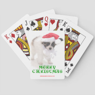 MERRY PUPPY CHRISTMAS SPELKORT
