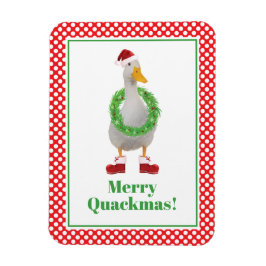 Merry Quackmas jul Magnet