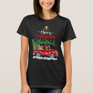 Merry Quarantine jul 2020 Chihuahua Ride Red T Shirt