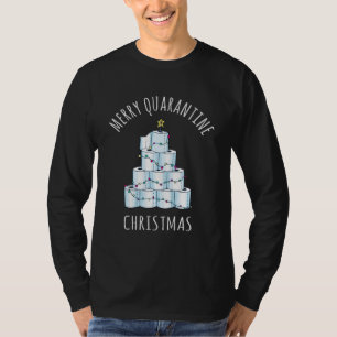 Merry Quarantine Julgran Toilet Papper T Shirt