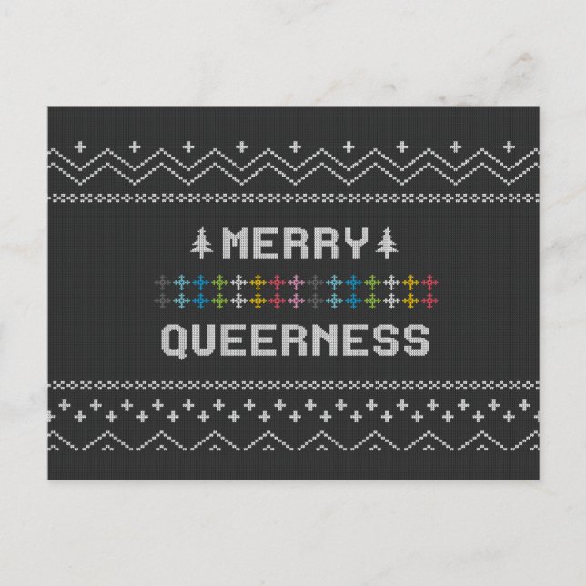 Merry Queerness Vykort (Framsida)