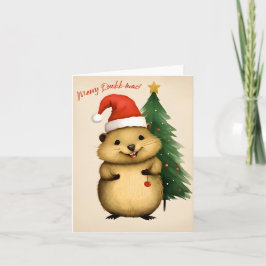 Merry Quokk-mas - jul Kort