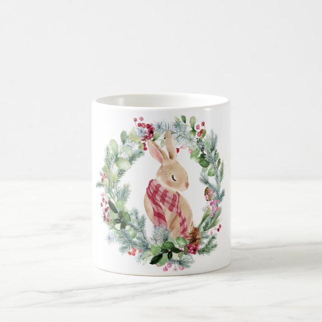 Merry Rabbit-eleganten Kaffemugg (Center)