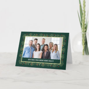 Merry Ram Business Helgdag Photo Card Helgkort