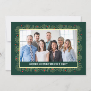 Merry Ram Business Helgdag Photo Card Julkort