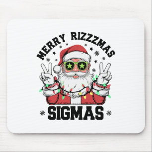 Merry Rizz Mas Sigmas Funny Jultomten jul Musmatta