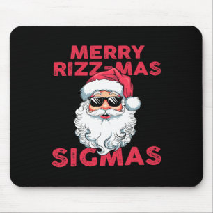 Merry Rizz Mas Sigmas Funny Jultomten jul Musmatta