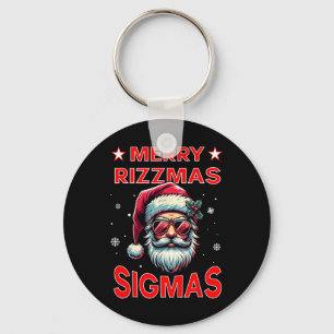 Merry Rizz Mas Sigmas Funny Mitten School Alpha Ch Nyckelring