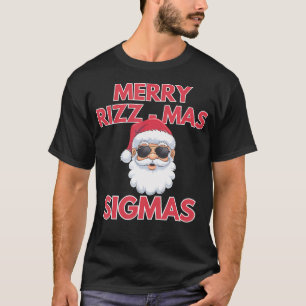 Merry Rizz Mas Sigmas - Gen Alpha Mitten School Ch T Shirt
