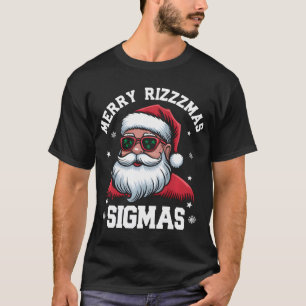 Merry Rizz Mas Sigmas Gen Alpha Mitten School T Shirt