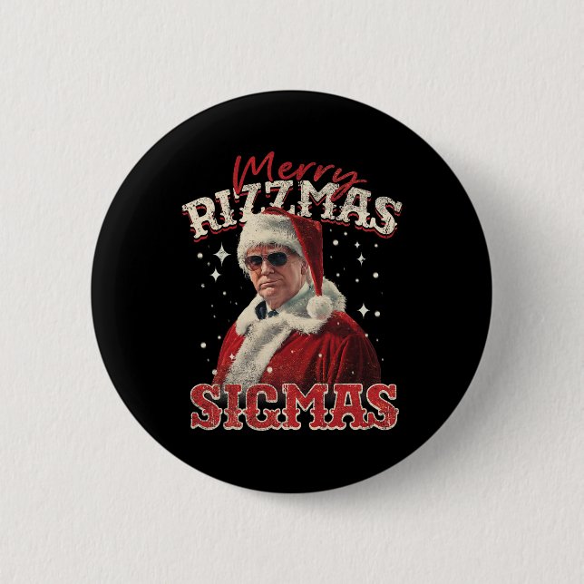 Merry Rizz Mas Sigmas - Gen Alpha Mitten School Tr Knapp (Framsida)