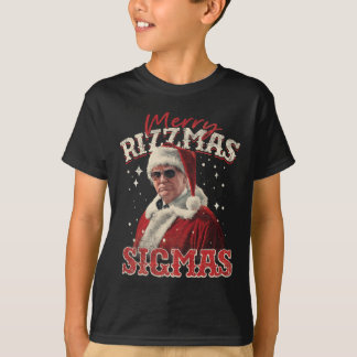 Merry Rizz Mas Sigmas - Gen Alpha Mitten School Tr T Shirt