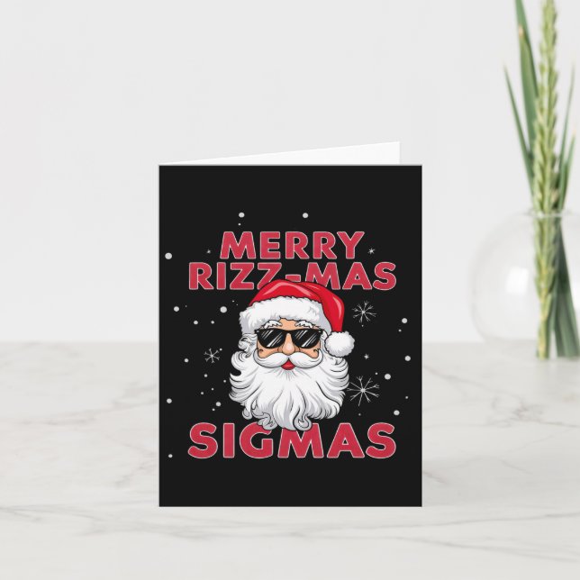 Merry Rizz Mas Sigmas juljul Kort (Framsida)