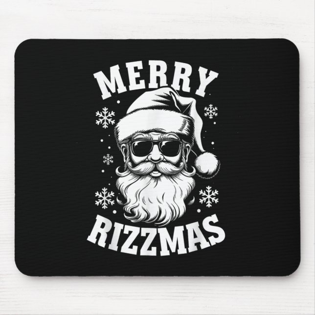Merry Rizzmas Funny Christmas Santa Claus Happy Ch Musmatta (Framsidan)