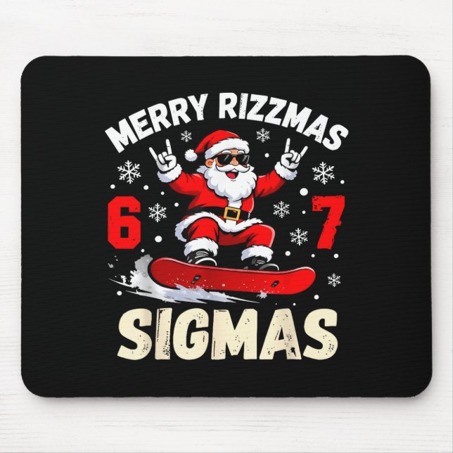 Merry Rizzmas Sigmas Santa 67 Six Seven  Musmatta (Framsidan)