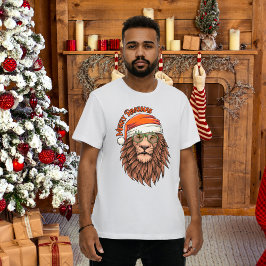 Merry Roarmas jul Lejon T-Shirt