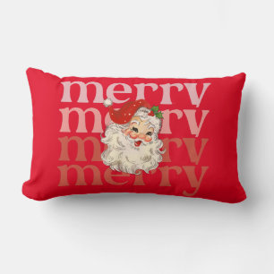 Merry Santa christmas Lumbarkudde