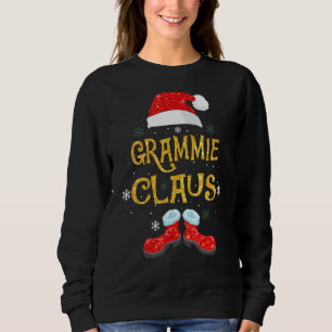 Merry Santa Grammie Claus jul Julafton Funny T Shirt