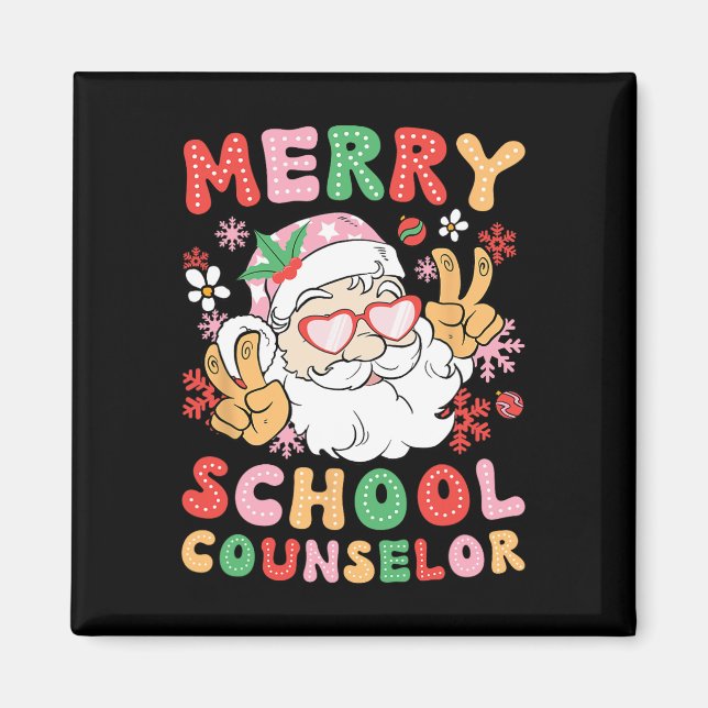 Merry School Counselor jul School Counseling Magnet (Framsidan)