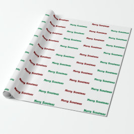 Merry Scoutmas Troop Wrapping Paper Presentpapper