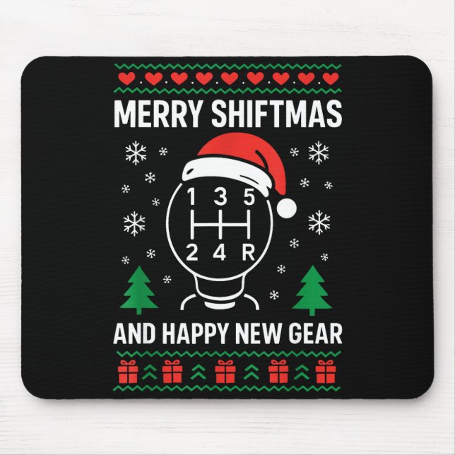 Merry Shiftmas And Happy New Manual Driver Christm Musmatta (Framsidan)