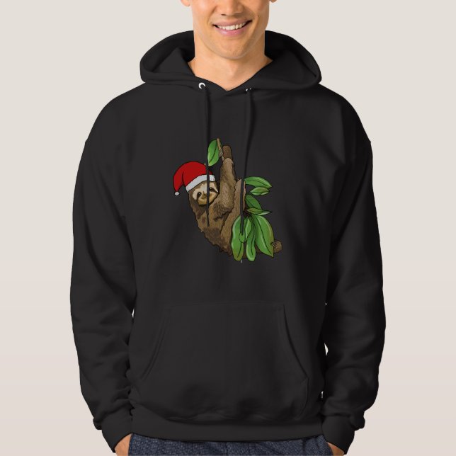 Merry Slothmas 93 Hoodie (Framsida)