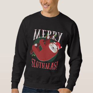 Merry Slothmas 95 Lång Ärmad Tröja