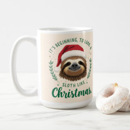 Merry Slothmas, Coffee Mug Kaffemugg