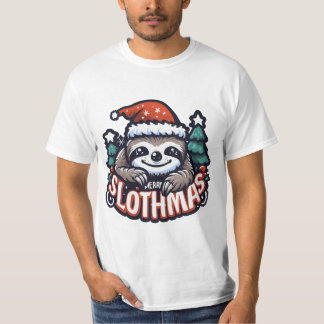 MERRY SLOTHMAS gift T Shirt