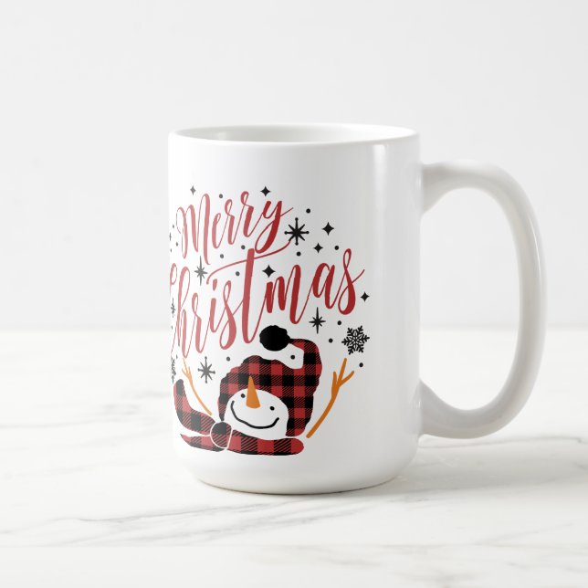 Merry Snögubbe Kaffemugg (Höger)