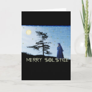 Merry Solstice Nght Helgkort