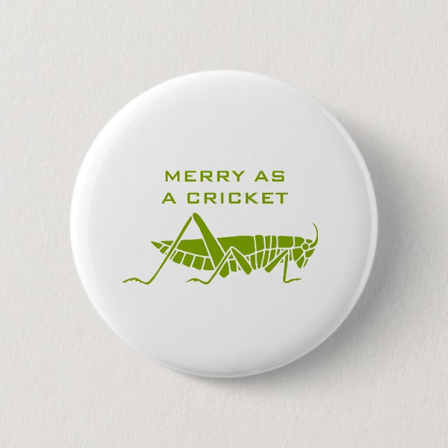 Merry som kricket knapp (Framsida)