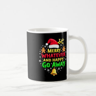 Merry Spelar ingen roll Funny Jul Quote Ugly Julaf Kaffemugg