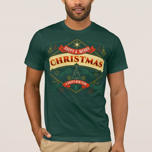 Merry Squishmas T-Shirt (Framsida)