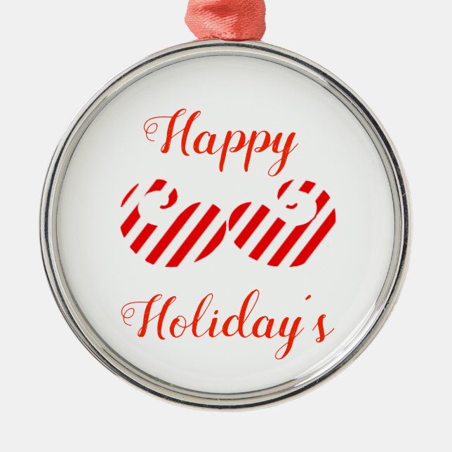 Merry Stachemus! Julgransprydnad Metall (Framsidan)