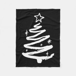 Merry Stellar Elf Julafton matchande julfamiljen P Fleecefilt