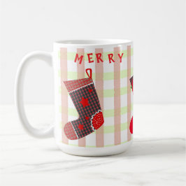 merry stockings christmas kaffemugg