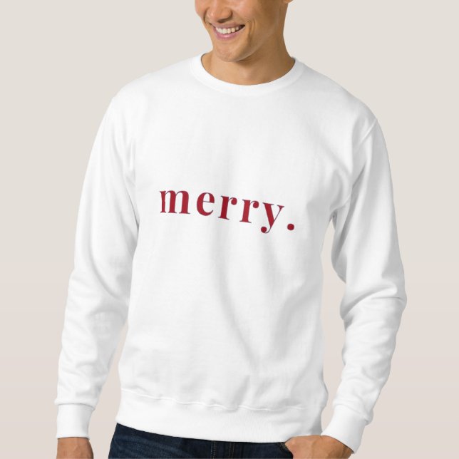 Merry sweatshirt (Framsida)