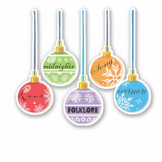 Merry Swiftmas Klistermärken (Framsida)