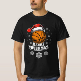 Merry Swishmas, Basket boll Fläkt T Shirt