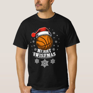 Merry Swishmas, Basket boll Fläkt T Shirt