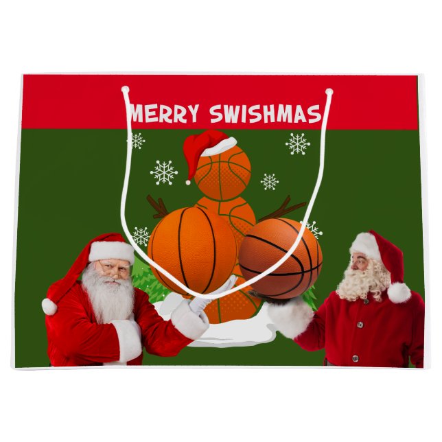 MERRY SWISHMAS Basketball (Framsidan)