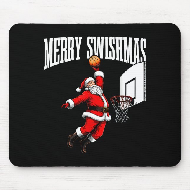 Merry Swishmas Basketball Ugly Christmas Xmas Men  Musmatta (Framsidan)