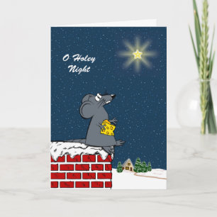 Merry Swissmas, Cute jul Mouse och Cheese Kort