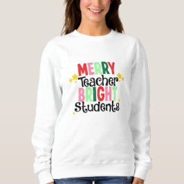 Merry Teacher Bright Studenter T Shirt